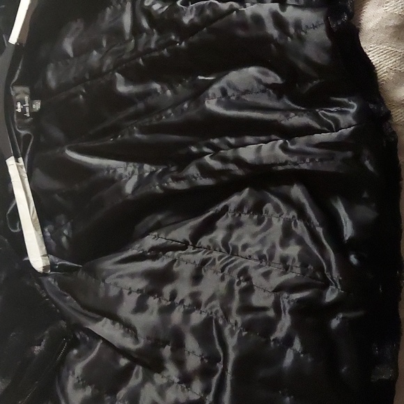 Dennis Basso faux Fur Moto Jacket - Picture 4 of 8